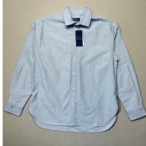 Polo Ralph Lauren Women's Relaxed-Fit Oxford Shirt - blue 6 $168
